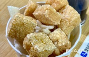 Fried Tofu and Vermicelli Combination