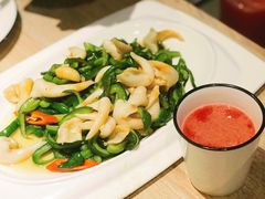 黄瓜炒鸟贝-味莊·青岛菜(云霄路店)