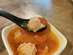 番茄丸子汤-老家猪肝面(石油路店)