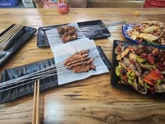 -长青菠菜面·烧烤