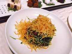 巧拌豆苗-四季民福烤鸭店(王府井灯市口店)