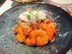 鲜茄茸大虾配马斯卡朋意大利面-BE BRIGHT KITCHEN(正佳广场店)