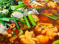 -牟记江湖重庆地标特色菜鱼蛋海鲜羊蝎子(巴南区黑金冠十多年好店)