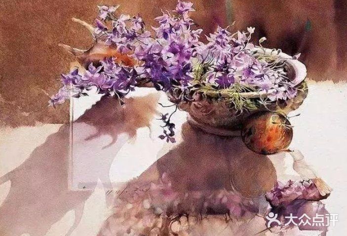 [亲亲]艺术感极强的水彩画，传神又引人遐想[礼花]