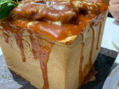 茄汁猪扒金砖焗饭-锦园春香港茶餐厅(西海湾旗舰店)