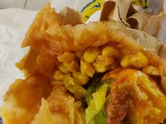 -小红车炸蛋葱油饼