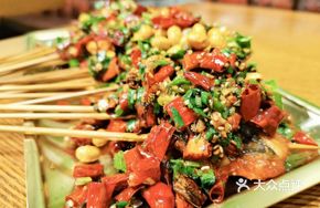 Kung Fu Fish Skewers