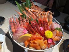 鲜活刺身拼盘-粤海喜来登酒店-班妮海鲜铁板烧和牛放题餐厅(天河城店)