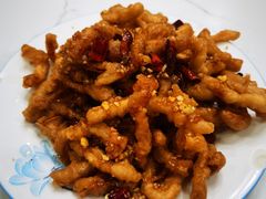 特色鱿鱼条-天伦海鲜·老味道·青岛菜(栈桥天主教堂店)