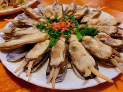 葱油蛏子-温州一家人美食(西木头市店)