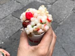 水果梅花糕-瞻园面馆鸭血粉丝汤(老门东店)