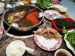 -乳仔牛牦牛汤锅 烤羊排(松潘古城店)