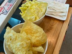 炸腐竹-为什么牛潮汕牛肉火锅(中信广场店)