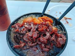 老味杏肉红豆刨冰-小胖老味刨冰