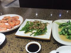 蒜苗炒鱼肚-旺达·福州菜(正大广场店)