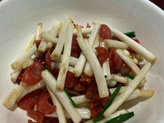 花生苗香肠-味上湘菜馆(河马店)