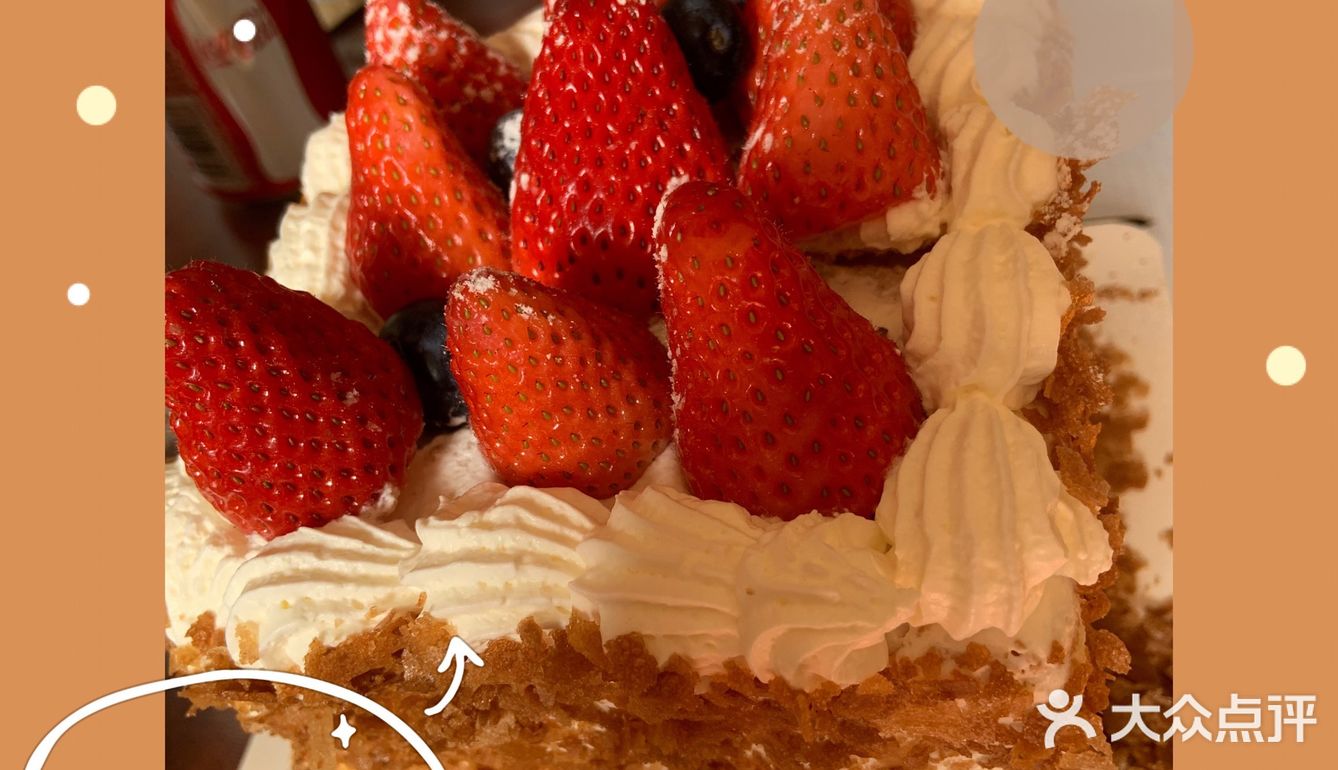 女孩子超喜欢的奶油蛋糕