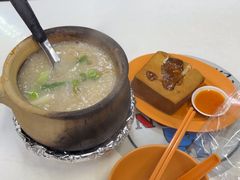 -长城砂煲田鸡粥