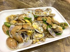 豉汁炒花甲-贞姨美食·老字号海鲜大排档