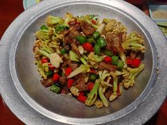 干锅有机花菜-京味张·北京烤鸭(南山店)