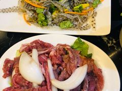爽口泡椒鱼皮-燚青春东北泥炉烤肉(百合店)