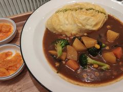 蔬菜咖喱蛋包饭套餐-池奈·咖喱蛋包饭(熙地港店)