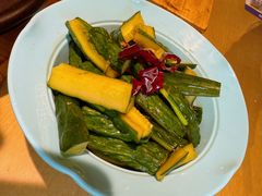 蒜片脆脆黄瓜-洪兴砂锅·融合砂锅菜(三站店)