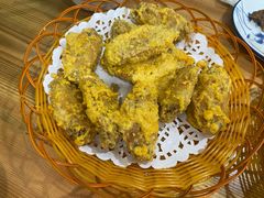 咸蛋黄焗鸡翼-南记食粥坊·宵夜大排档(莲花总店)