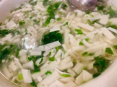 荠菜肉丝豆腐羹-翠亭酒家(山西南路店)