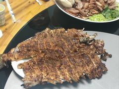 -北京龙庆四季香农家饭庄·灶台鱼·碳烤虹鳟鱼(龙庆峡店)