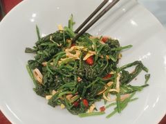 鸡蛋干拌菠菜-宏状元现熬粥·京味菜(五棵松店)