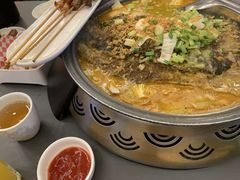 -探鱼·鲜青椒爽麻烤鱼(西南商都店)
