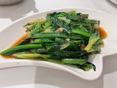 豆鼓鳞鱼油麦菜-荔粥记潮汕砂锅粥(太湖路店)