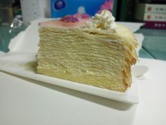 玫瑰风味千层蛋糕-星巴克(苏州昆山花桥游站店)