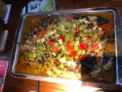 温香豆豉烤鱼（清江鱼/斤）-锦尚阁烤鱼(望京新荟城店)