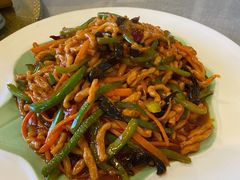 鱼香肉丝-一盏明灯全素斋(殊像寺店)