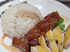 烧鹅拼白切鸡饭-大头力茶餐厅(花都融创茂店)