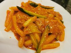 鱼饼炒年糕-桃园中华料理炸酱面(燕儿岛路店)