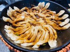 排骨豆角卷子-华盛园卷子王农家菜水库鱼