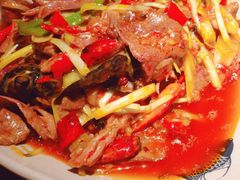 肝腰合炒-肖四女乐山跷脚牛肉(世博源店)