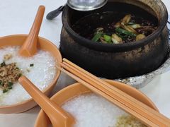 -长城砂煲田鸡粥