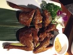 脆皮乳鸽-绿茶餐厅(华联万柳店)