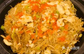 Crab Roe Stir-Fried Vermicelli Pot