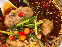 锡纸脑花-火枪手串吧·鹤岗小串涮肚(亦庄店)