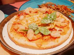 马苏里拉芝士鲜虾披萨-水天堂(相城天虹商场店)