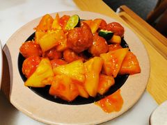 菠萝桂花鸡球-谷连天安心食堂(裕华万达店)