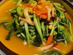 彩味菌汤鸡毛菜-金香匯晚茶(浑南店)