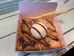 香草冰淇淋厚吐司-阿信厚吐司(曾厝垵店)