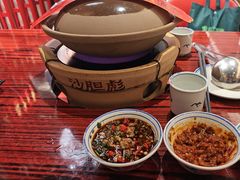 牛腩牛杂煲-沙胆彪炭炉牛杂煲(上海日月光广场店)