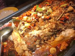-探鱼·鲜青椒爽麻烤鱼(天河优托邦店)